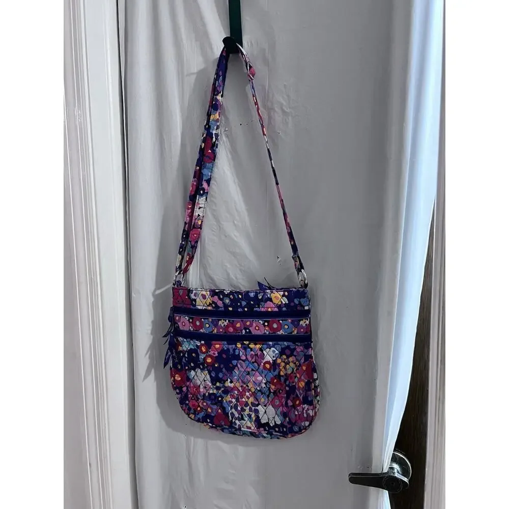 Vera Bradley Purple Floral Crossbody Bag